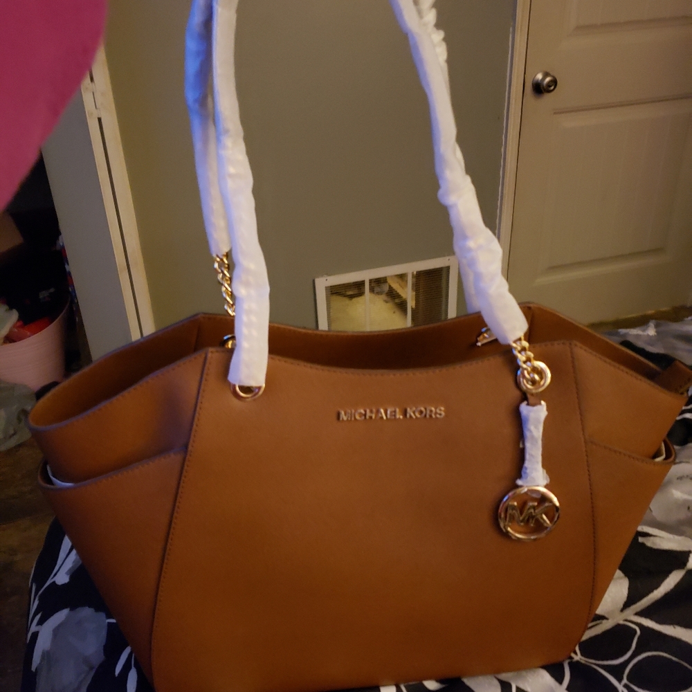 XLarge Brown Michael Kors Purse Brand New with Tags